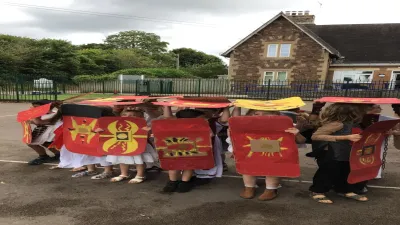 Bromesberrow St Mary's Church of England Primary School building in Ledbury