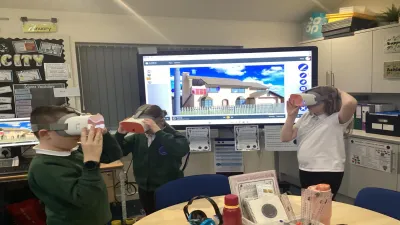 Henshaw Church of England Primary School building in Hexham