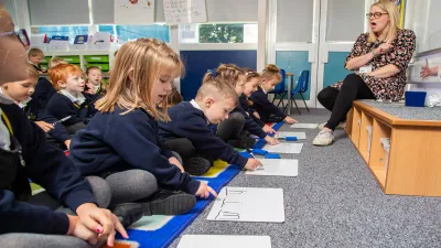 Princecroft Primary School building in Warminster