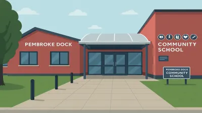 Pembroke Dock CP School building in Pembrokeshire